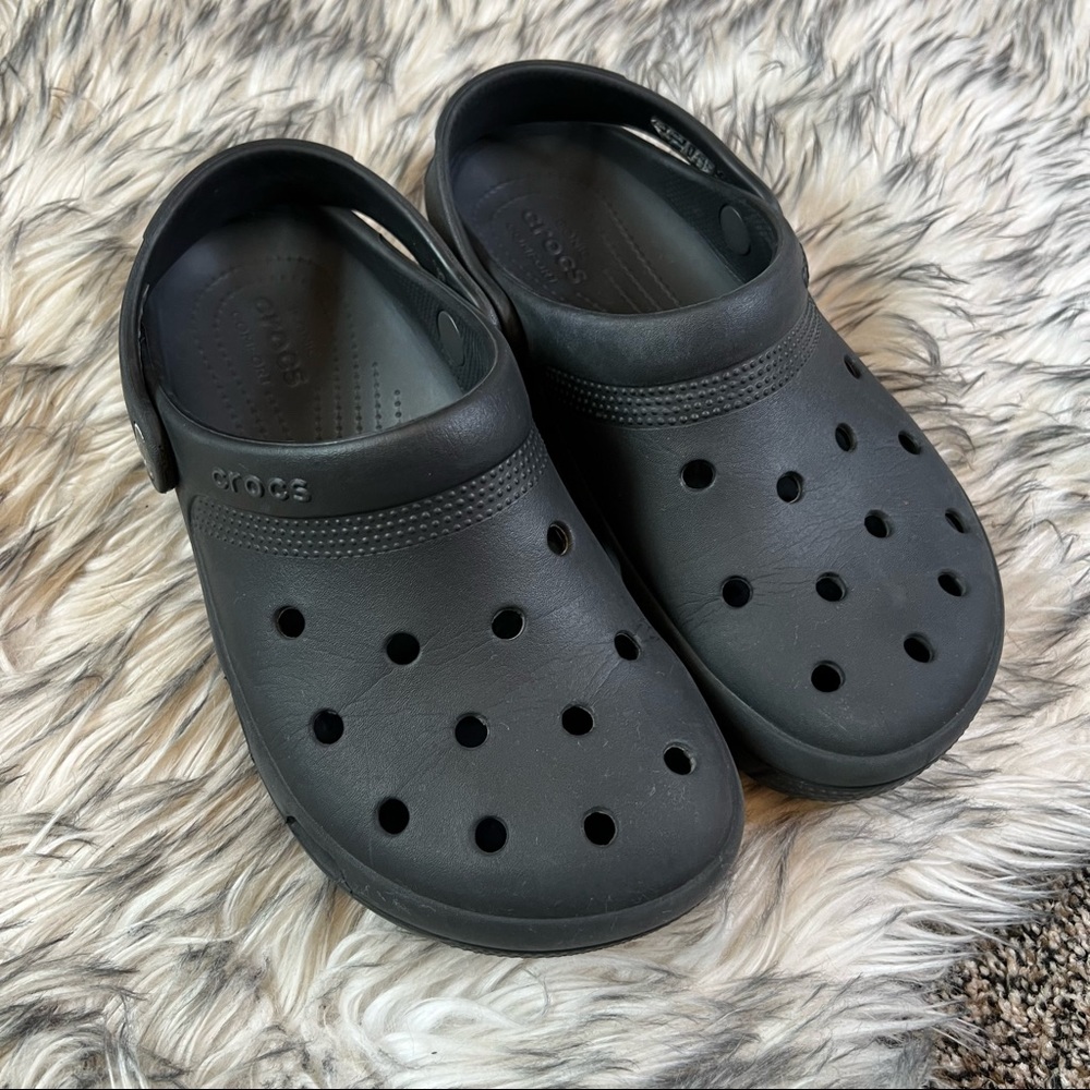Crocs Black Clogs Shoes